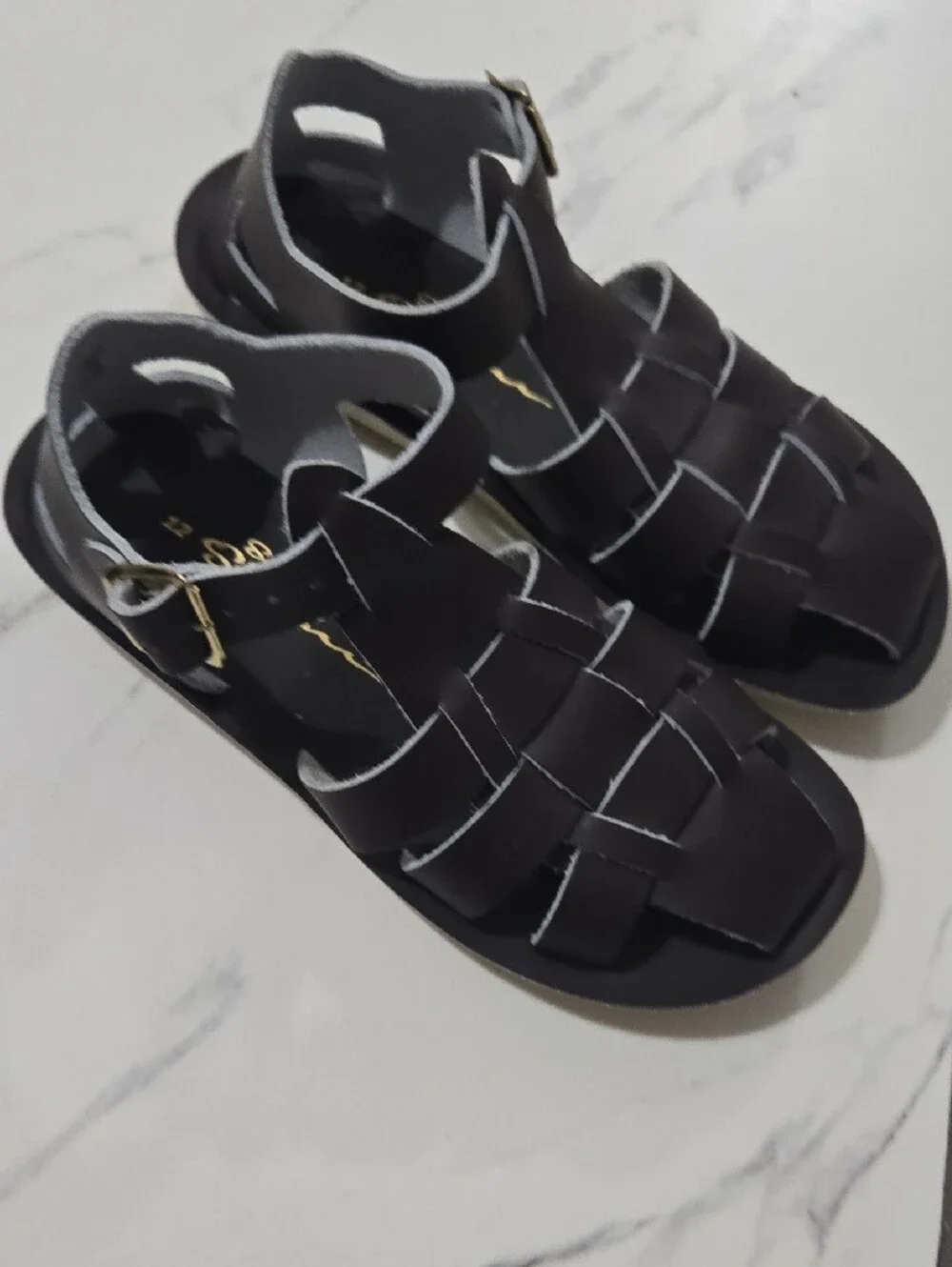 Sun San Sharks Brown Sandals